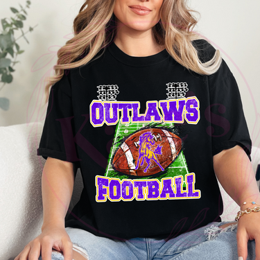 Outlaws Football T-Shirt